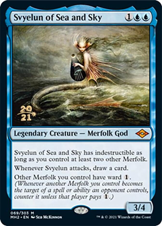 Svyelun of Sea and Sky [Modern Horizons 2 Prerelease Promos] | Magic Magpie