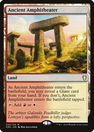 Ancient Amphitheater [Commander Anthology Volume II] | Magic Magpie