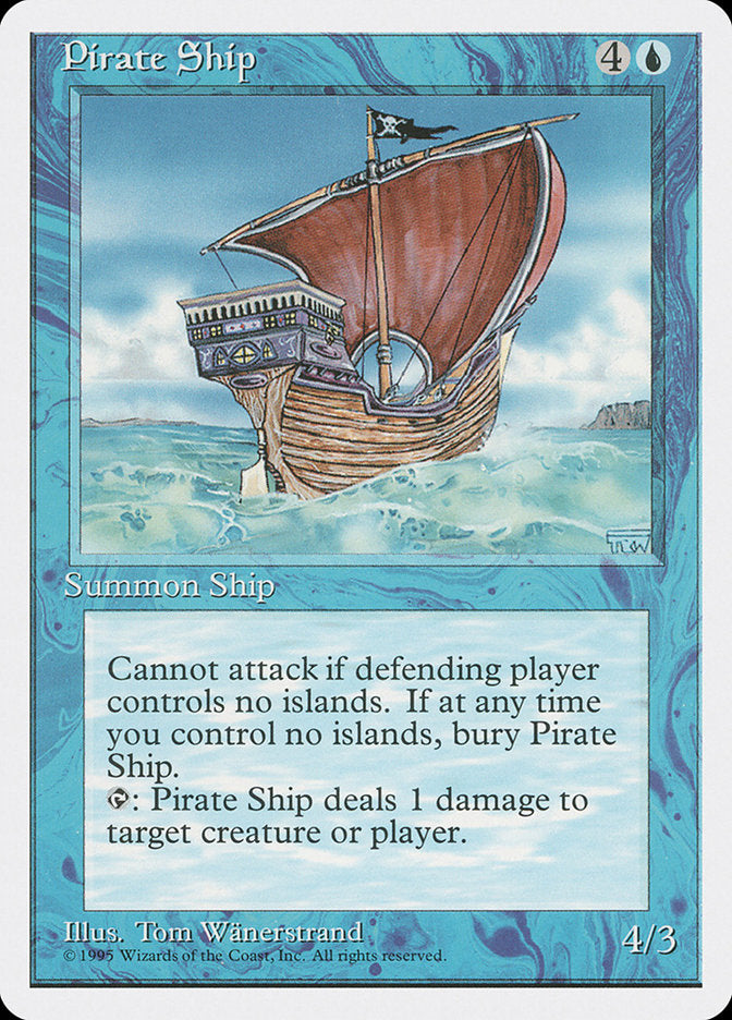 Pirate Ship [Fourth Edition] | Magic Magpie