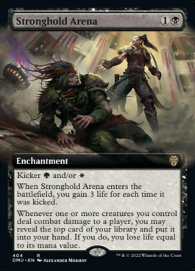 Stronghold Arena (Extended Art) [Dominaria United] | Magic Magpie