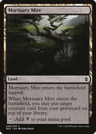 Mortuary Mire [Battle for Zendikar] | Magic Magpie