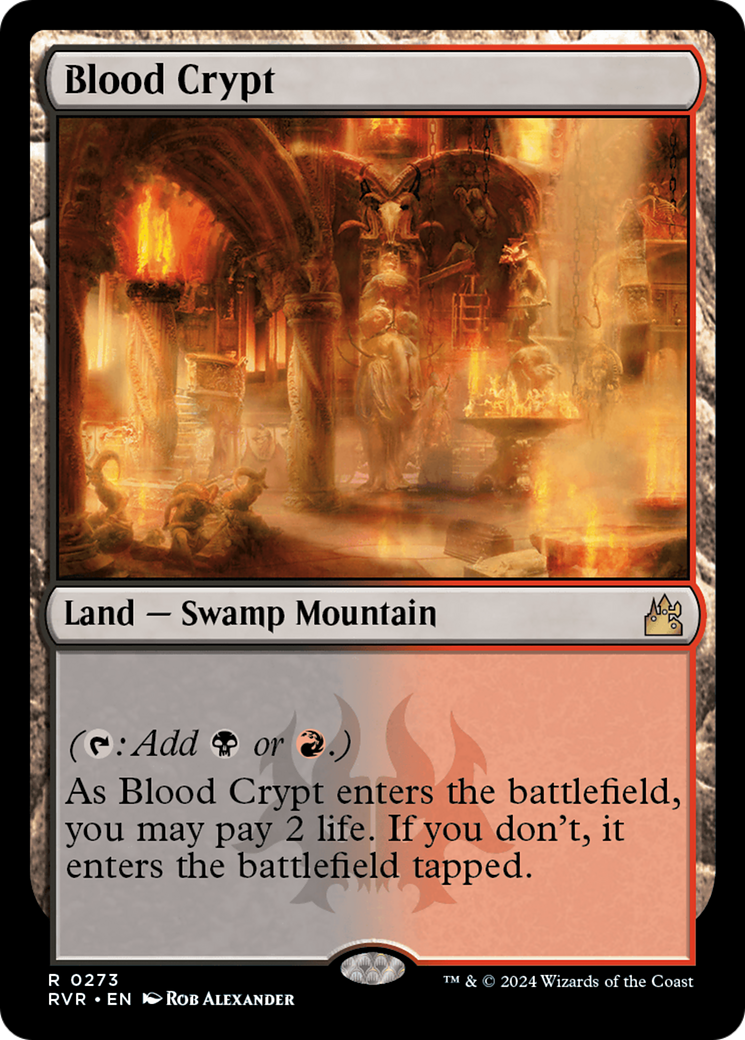 Blood Crypt [Ravnica Remastered] | Magic Magpie