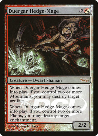 Duergar Hedge-Mage [Gateway 2008] | Magic Magpie