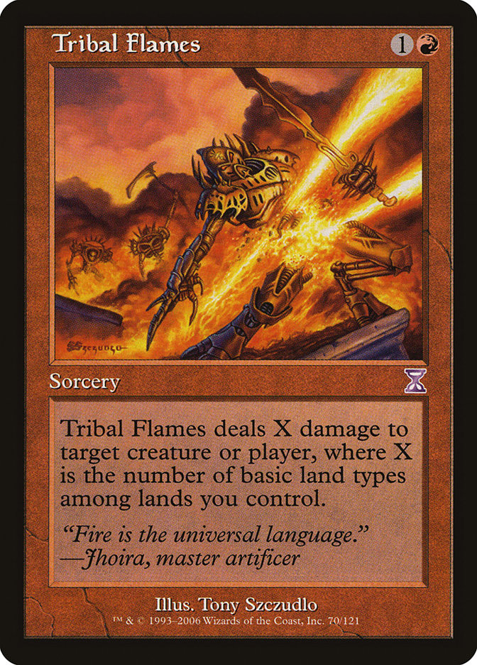 Tribal Flames [Time Spiral Timeshifted] | Magic Magpie