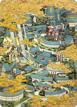 Plains 2 Art Card [Kamigawa: Neon Dynasty Art Series] | Magic Magpie