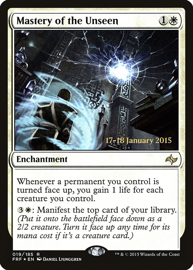 Mastery of the Unseen  [Fate Reforged Prerelease Promos] | Magic Magpie