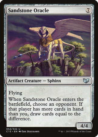 Sandstone Oracle [Commander 2015] | Magic Magpie