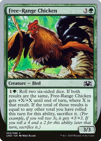 Free-Range Chicken [Unsanctioned] | Magic Magpie