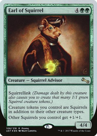 Earl of Squirrel [Unstable Promos] | Magic Magpie