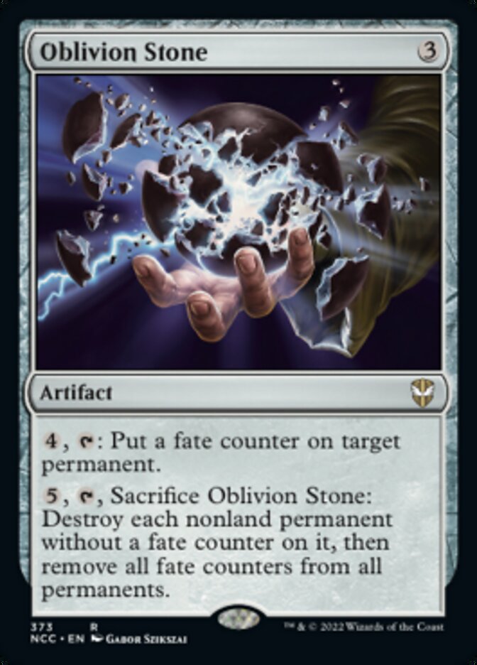 Oblivion Stone [Streets of New Capenna Commander] | Magic Magpie