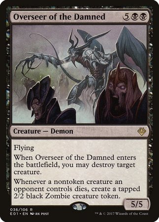 Overseer of the Damned [Archenemy: Nicol Bolas] | Magic Magpie