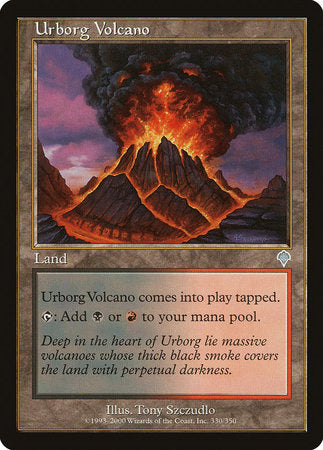Urborg Volcano [Invasion] | Magic Magpie