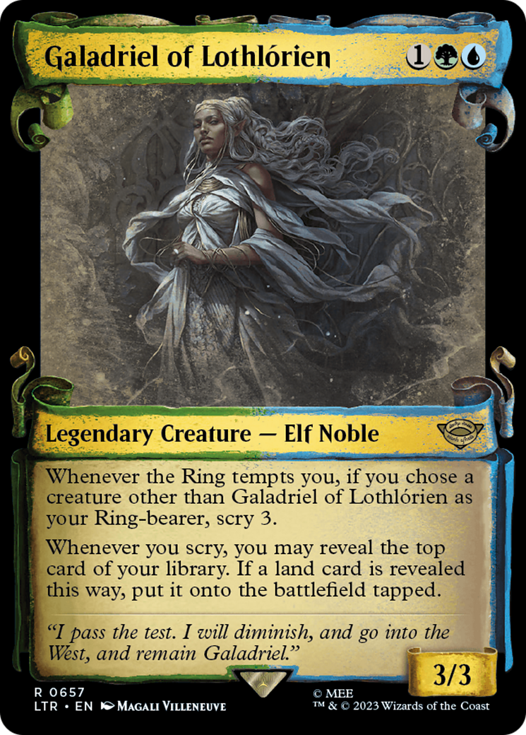 Galadriel of Lothlorien [The Lord of the Rings: Tales of Middle-Earth Showcase Scrolls] | Magic Magpie