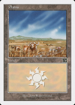 Plains (332) [Classic Sixth Edition] | Magic Magpie