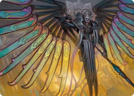 Paragon of Modernity Art Card [Streets of New Capenna Art Series] | Magic Magpie