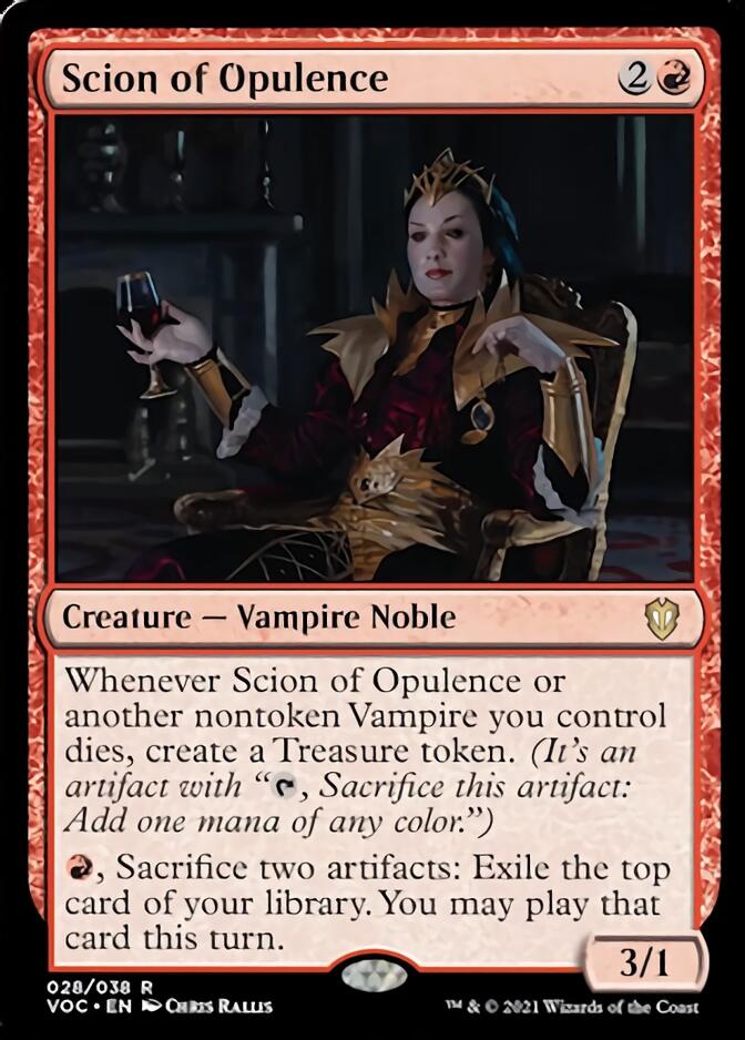 Scion of Opulence [Innistrad: Crimson Vow Commander] | Magic Magpie