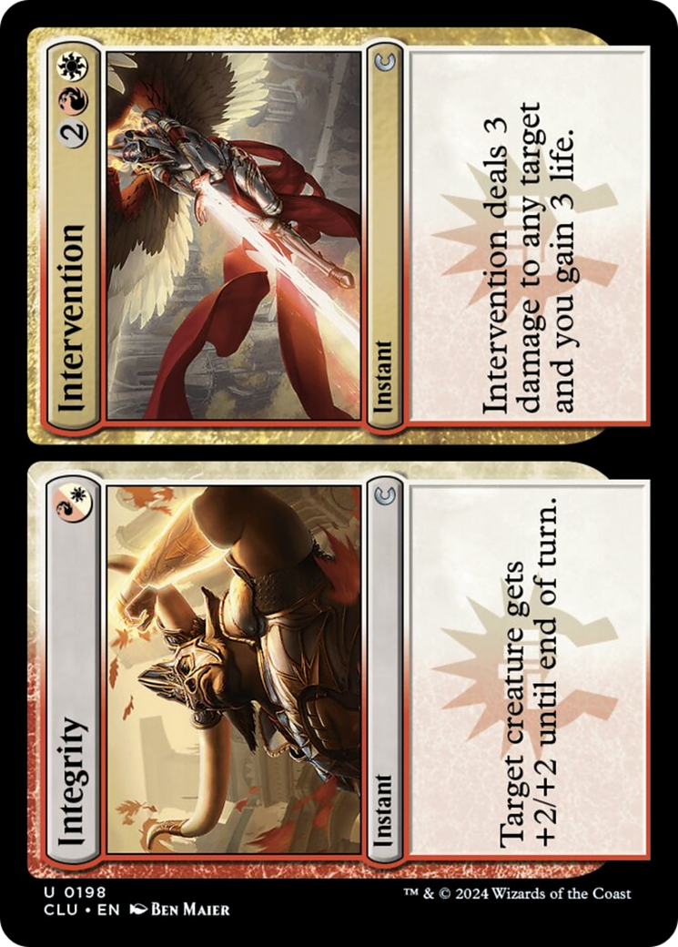 Integrity // Intervention [Ravnica: Clue Edition] | Magic Magpie