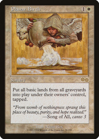 Planar Birth [Urza's Saga] | Magic Magpie