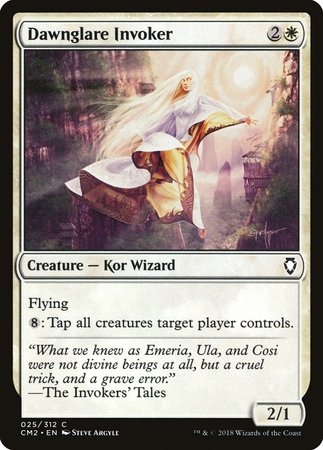 Dawnglare Invoker [Commander Anthology Volume II] | Magic Magpie