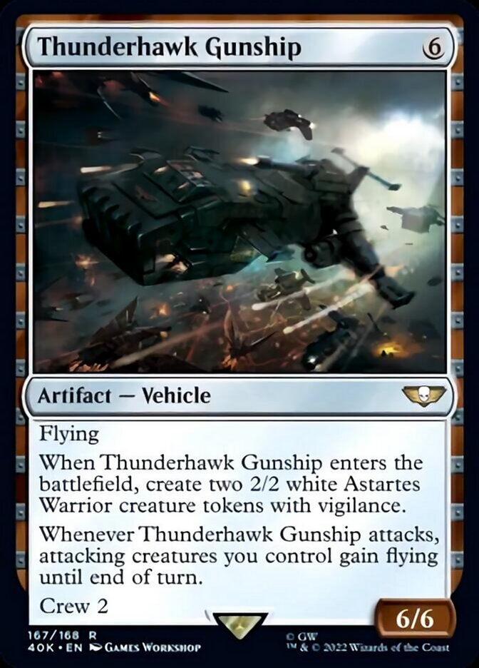 Thunderhawk Gunship [Universes Beyond: Warhammer 40,000] | Magic Magpie