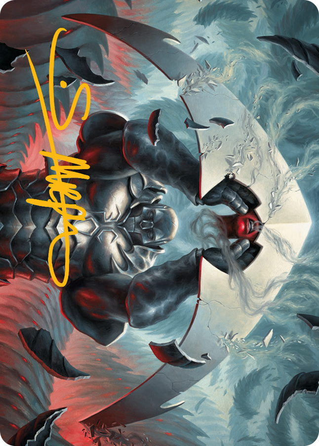 Mirrodin Avenged Art Card (Gold-Stamped Signature) [March of the Machine Art Series] | Magic Magpie