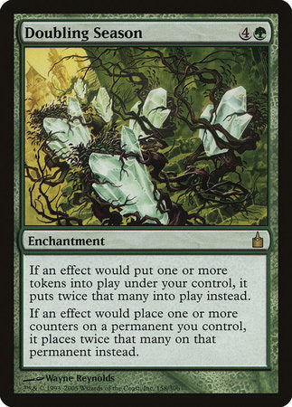 Doubling Season [Ravnica: City of Guilds] | Magic Magpie