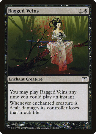 Ragged Veins [Champions of Kamigawa] | Magic Magpie