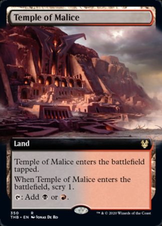 Temple of Malice (Extended Art) [Theros Beyond Death] | Magic Magpie