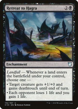 Retreat to Hagra [Commander 2018] | Magic Magpie