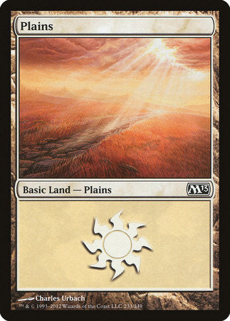 Plains (233) [Magic 2013] | Magic Magpie