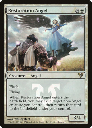 Restoration Angel [Avacyn Restored Promos] | Magic Magpie