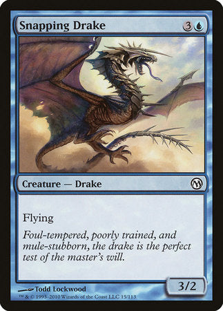 Snapping Drake [Duels of the Planeswalkers] | Magic Magpie