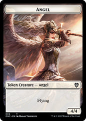 Soldier (007) // Angel Double-Sided Token [Phyrexia: All Will Be One Commander Tokens] | Magic Magpie
