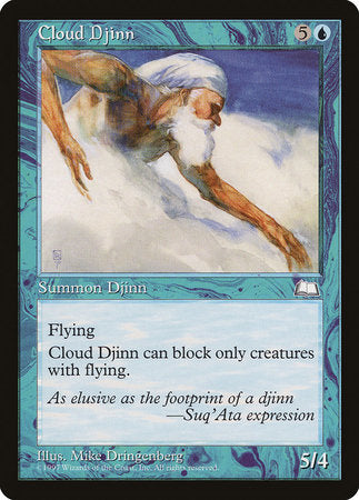 Cloud Djinn [Weatherlight] | Magic Magpie