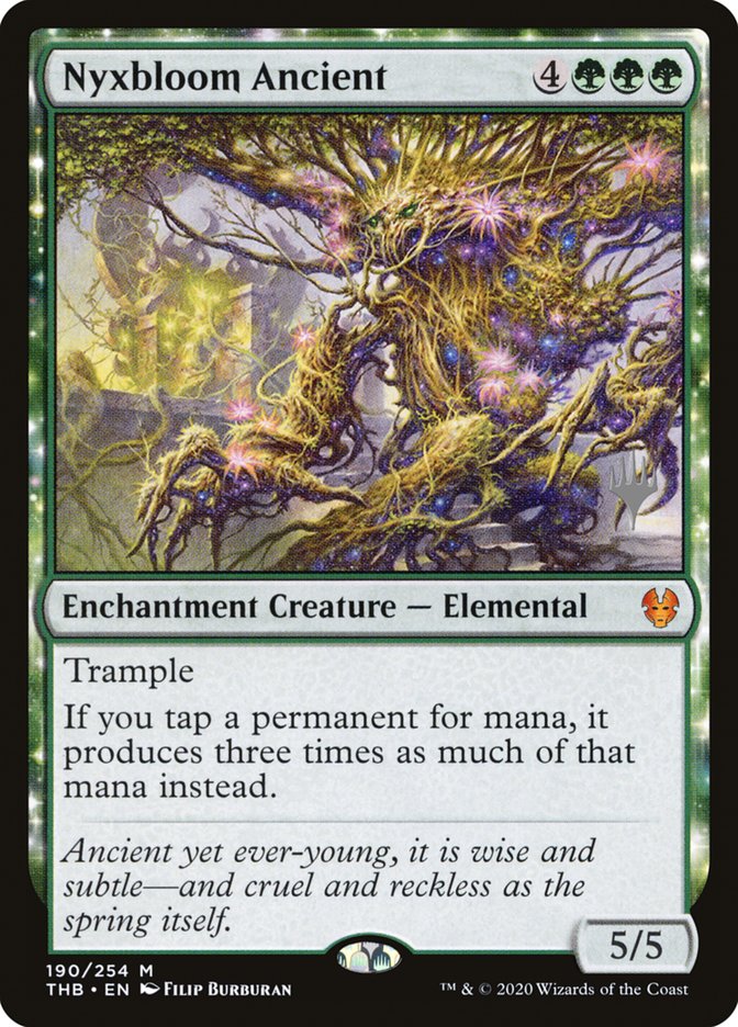 Nyxbloom Ancient (Promo Pack) [Theros Beyond Death Promos] | Magic Magpie