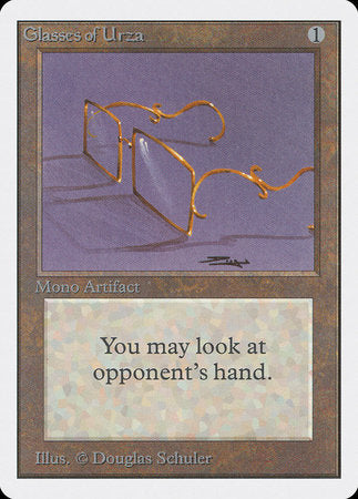 Glasses of Urza [Unlimited Edition] | Magic Magpie