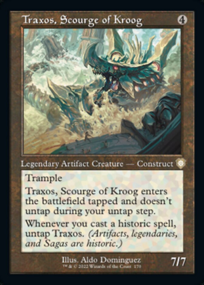 Traxos, Scourge of Kroog (Retro) [The Brothers' War Commander] | Magic Magpie