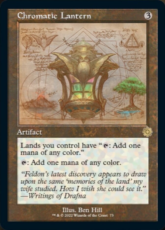 Chromatic Lantern (Retro Schematic) [The Brothers' War Retro Artifacts] | Magic Magpie