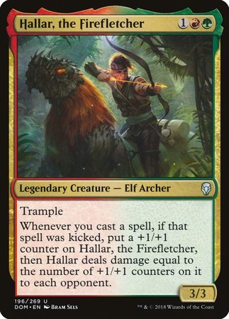 Hallar, the Firefletcher [Dominaria] | Magic Magpie