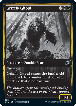 Grizzly Ghoul [Innistrad: Double Feature] | Magic Magpie