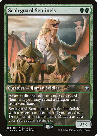 Scaleguard Sentinels [Dragons of Tarkir Promos] | Magic Magpie
