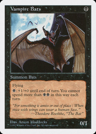 Vampire Bats [Fifth Edition] | Magic Magpie