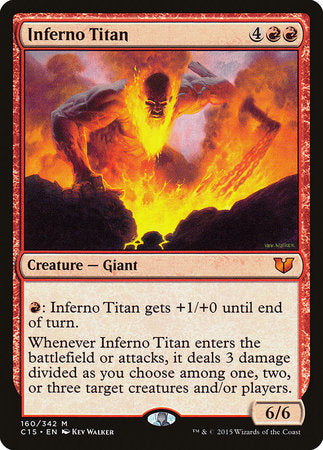 Inferno Titan [Commander 2015] | Magic Magpie