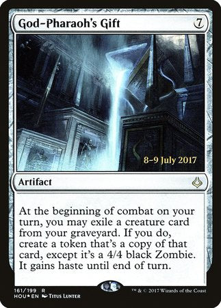 God-Pharaoh's Gift [Hour of Devastation Promos] | Magic Magpie