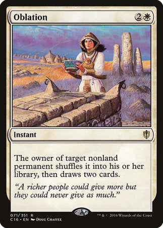 Oblation [Commander 2016] | Magic Magpie