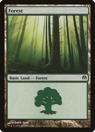 Forest (70) [Duel Decks: Phyrexia vs. the Coalition] | Magic Magpie