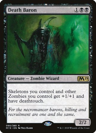 Death Baron [Core Set 2019] | Magic Magpie