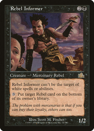 Rebel Informer [Prophecy] | Magic Magpie