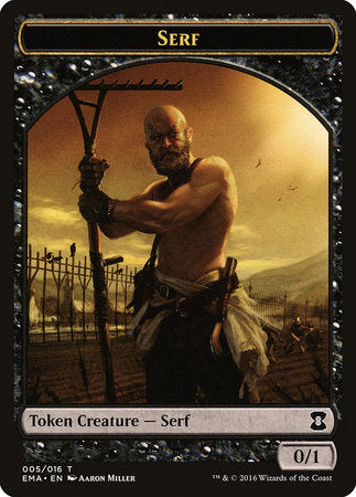 Serf Token [Eternal Masters Tokens] | Magic Magpie