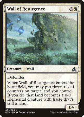 Wall of Resurgence [Oath of the Gatewatch] | Magic Magpie